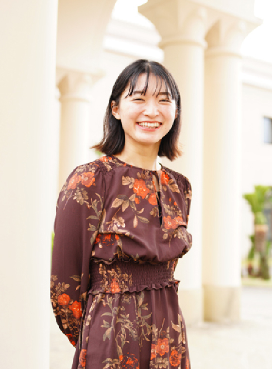 総合政策学部　メディア情報学科 内藤 有希子さん