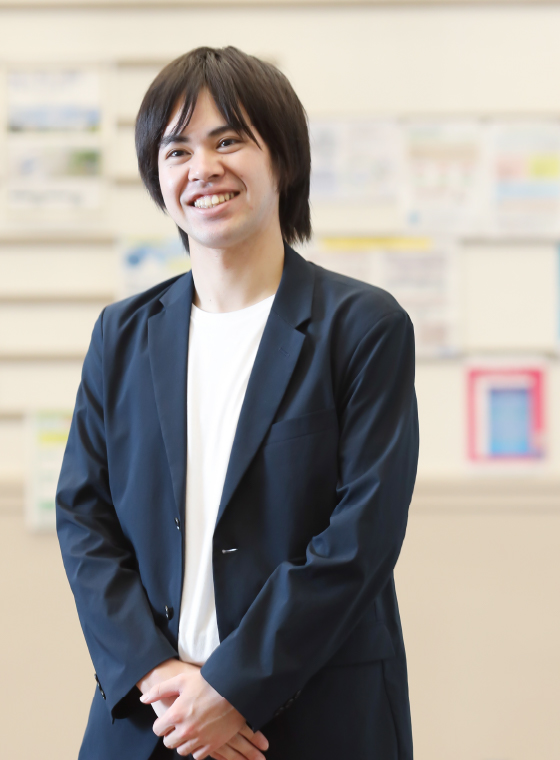 理工学部　人間システム工学科 越智 健太さん