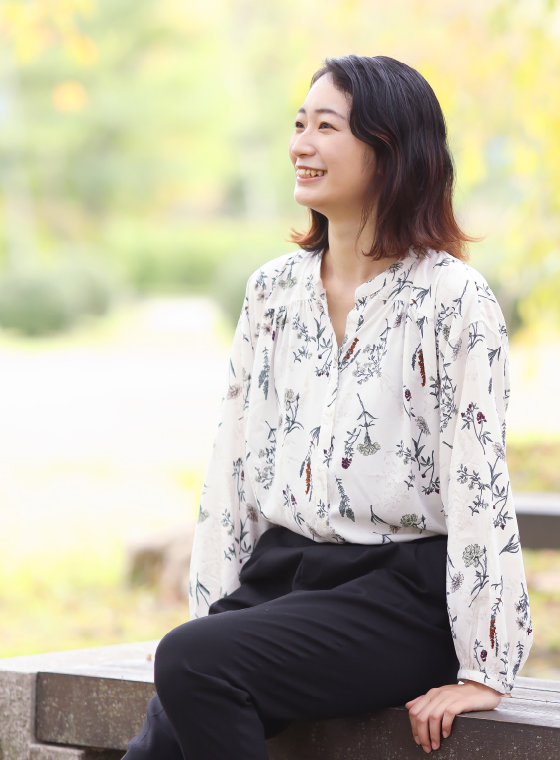 総合政策学部　メディア情報学科 植田 繭子さん