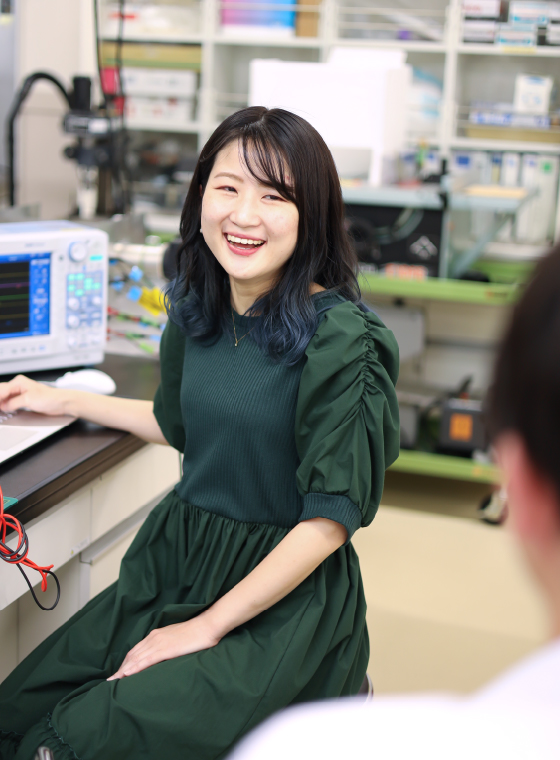 大学院 理工学研究科 長谷 智美さん