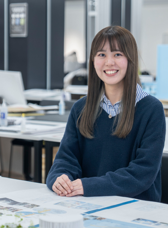 建築学部 建築学科 岸田 早映香さん