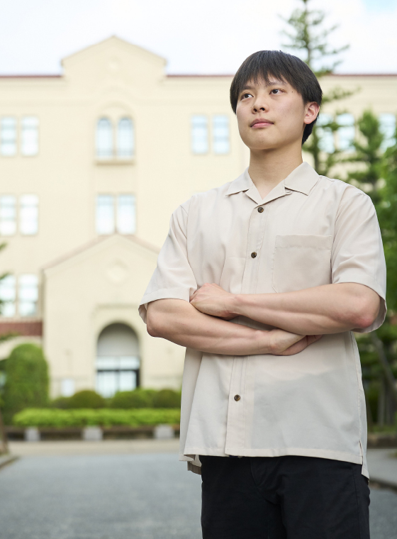 大学院 理工学研究科 情報科学専攻 加藤 潤さん